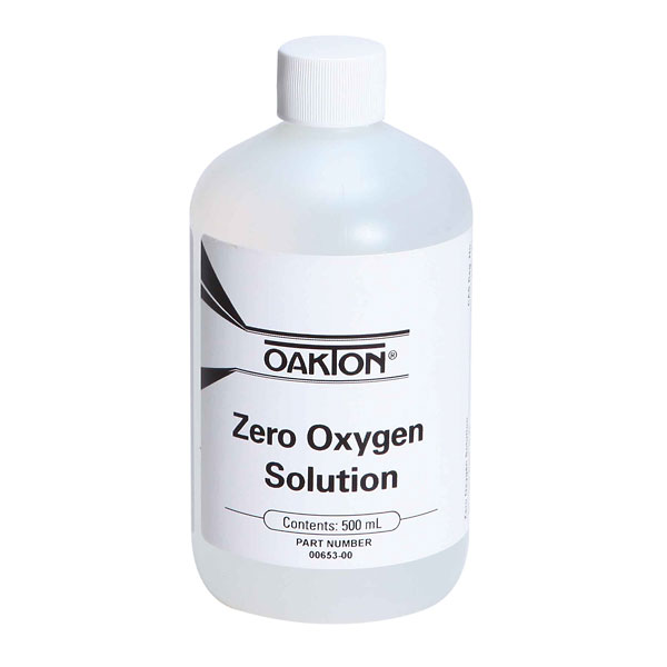 Oakton Zero Oxygen Calibration Solution 500 mL from Davis Instruments
