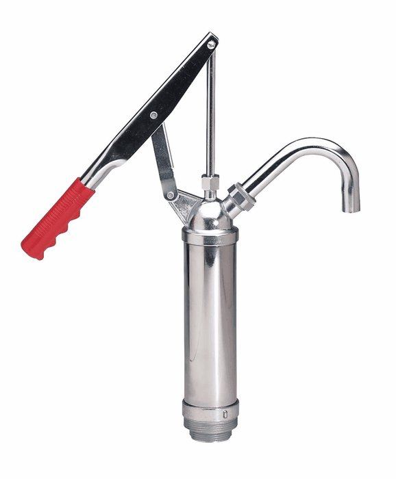 Hand Operated Lever Drum Pump 8 strokes per gallon Aluminum and
