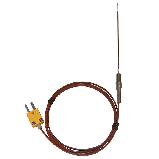 Digi Sense Thermocouple Microprobe 4 L 0 020 Dia Grnd Type K from Davis