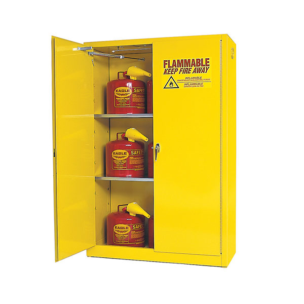 Flammable Storage Cabinet Self Closing Doors 45 Gallon From Davis Flammable Storage Cabinet Self Closing Doors 45 Gallon