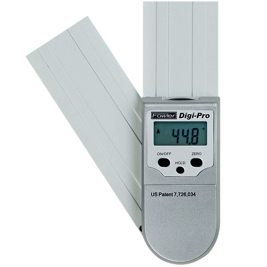 Fowler 54 440 750 1 Digi Pro Electronic Protractor 4 inch Blades from