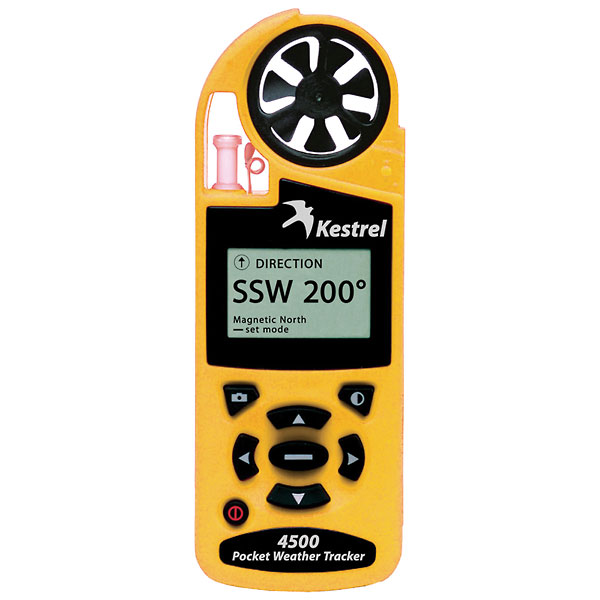 Kestrel 4500 Pocket Weather Tracker with Blutooth from Davis Instruments