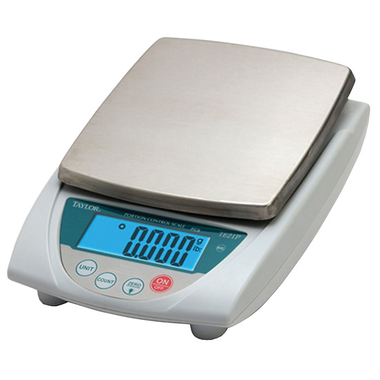 Taylor TE21P Precision Digital Portion Control Scale 21 oz from Davis