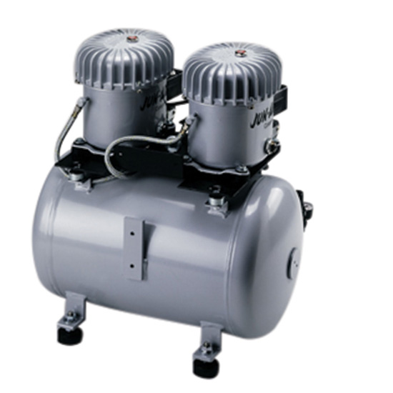 Jun Air Oil Lubricated Piston Air Compressor 3 53 cfm 120 psi 230V 50