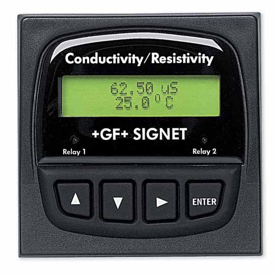 GF Signet Single Channel Conductivity Resisitivity Transmitter Panel