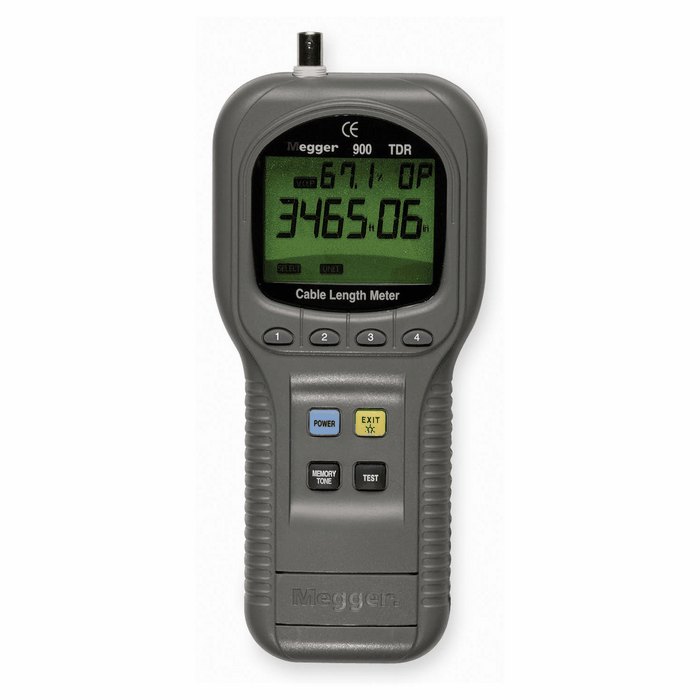 Megger TDR900 Digital Time Domain Reflectometer Cable Length Meter from