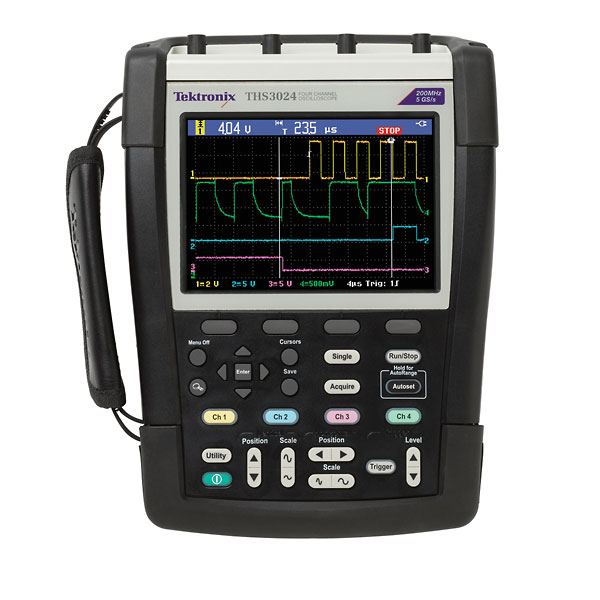 200MHz 4 Channel Handheld Oscilloscope w Probe from Davis Instruments