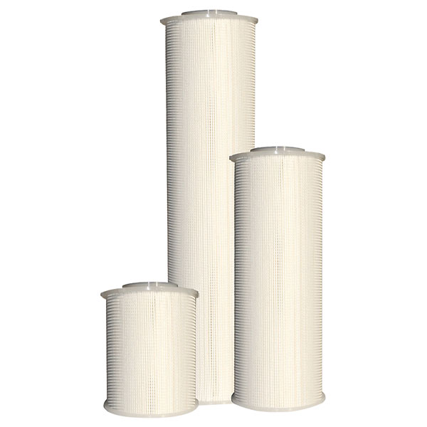 Pleated All Polypropylene Filter Cartridge 30 75 L 0 45 um absolute