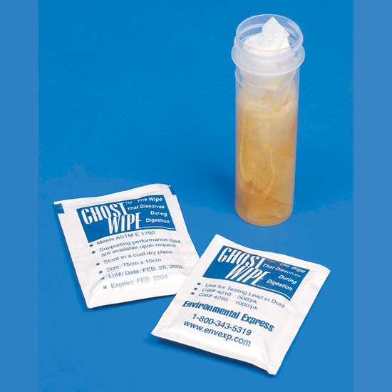 Environmental Express SC4250 GhostWipes 15 x 15 cm Individually Sealed