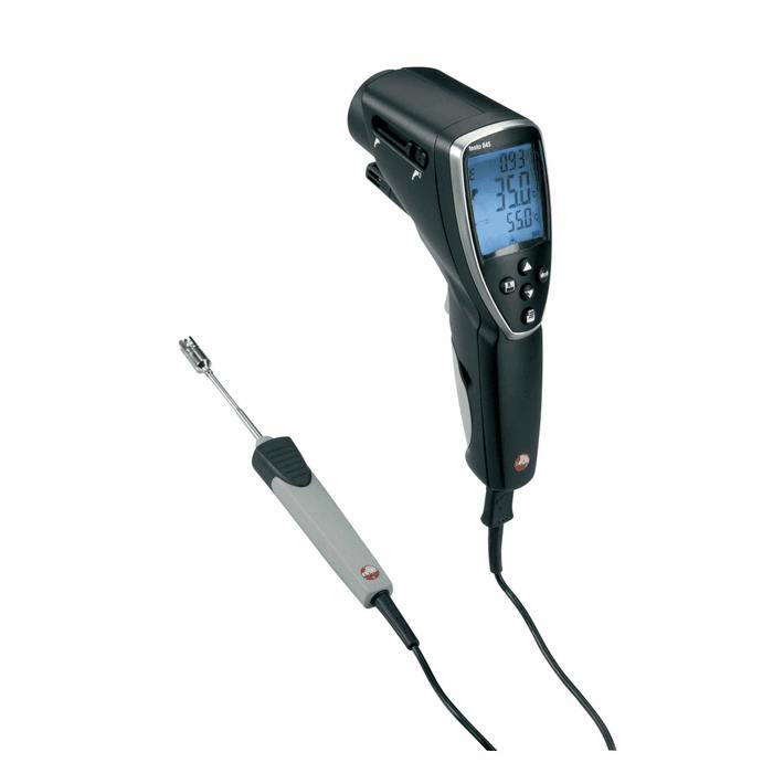 Testo 845 Advanced Infrared Thermometer With Temp And Humidity Probes