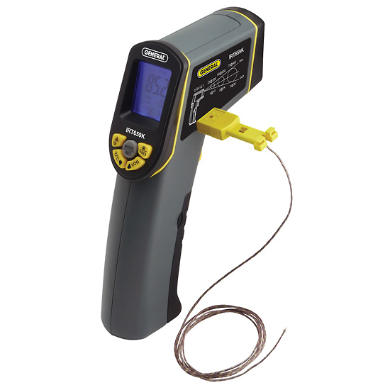 Seeker Infrared Thermometer and Scanner with Star Burst Laser Target 12