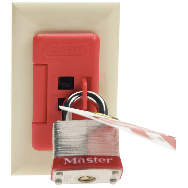 Universal Toggle Rocker and Flat Wall Paddle Switch Lockout from Davis