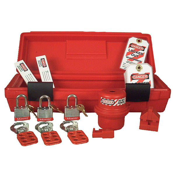 Brady General Purpose Lockout Tagout Kit from Davis Instruments