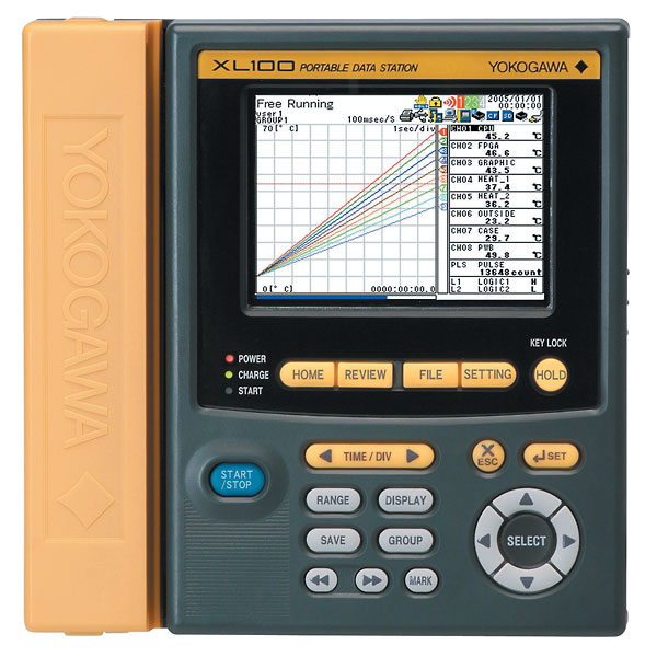 Yokogawa XL121 D Portable Data Logger 8 channel from Davis Instruments