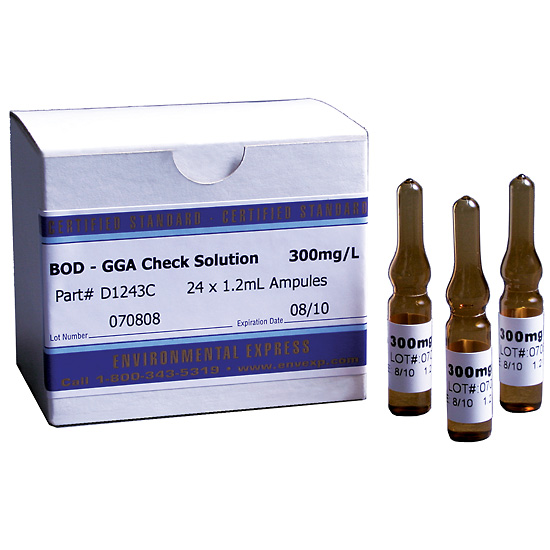 Environmental Express Glucose Glutamic Acid GGA 24 x 1 2 mL Ampules Pk