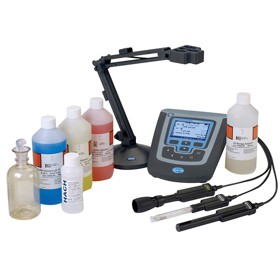 Hach HQ440d Digital pH Con LDO Benchtop Meter Kit from Davis Instruments