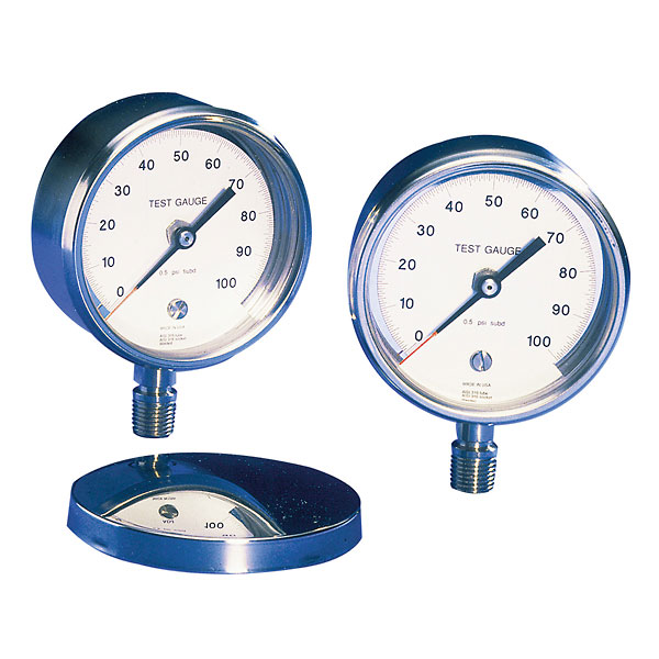 Ashcroft Test Gauge 0 5 Accuracy 316 SS Bourdon Tube 3 Dial 0 to 100 psi from Davis Instruments