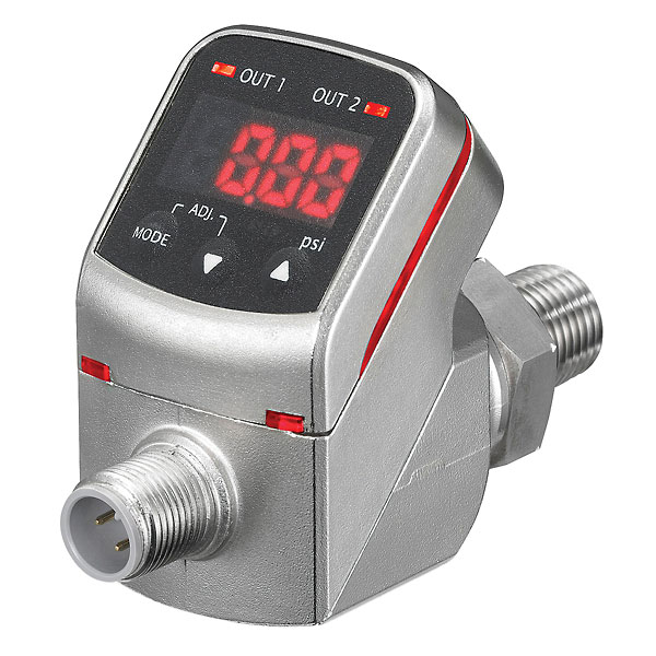 Pressure Transmitter Switch 0 to 1000 psi 1 4 NPT M back connection