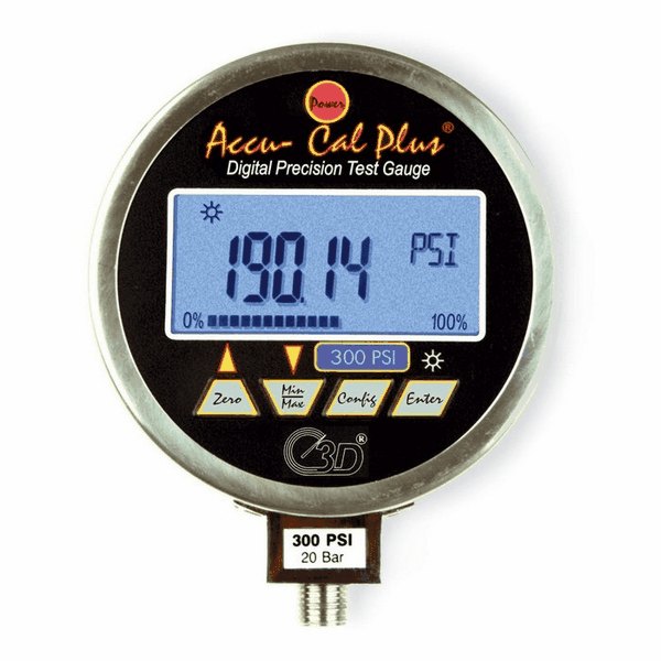 Accu cal Digital Test Gauge Vac To 300 Psi from Davis Instruments