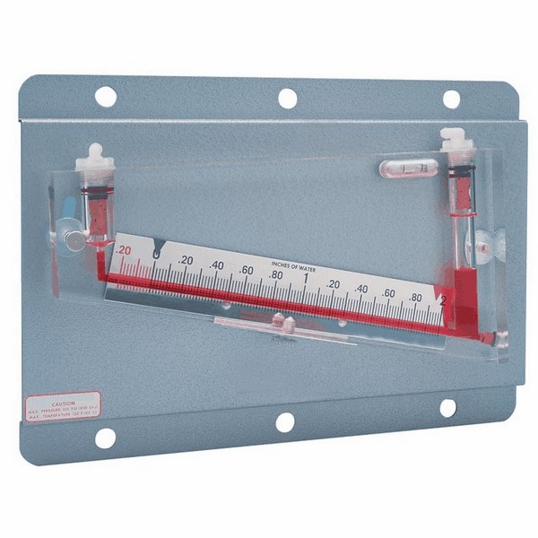 Dwyer 215 Durablock Incline Manometer 0 05 0 0 25 WC from Davis Instruments
