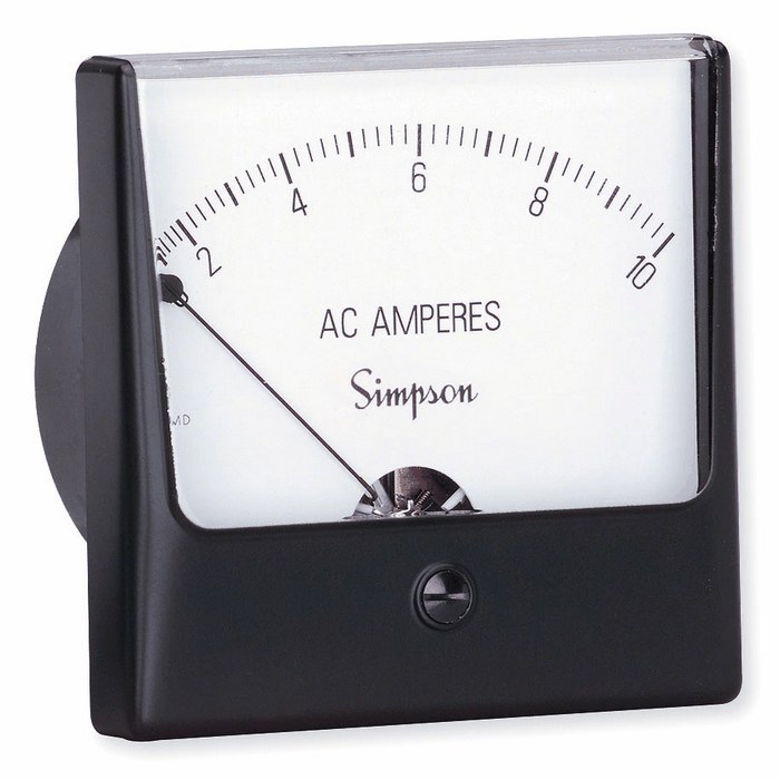 35077 4 5in Ac Ammeters W Iron Vane Movement from Davis Instruments