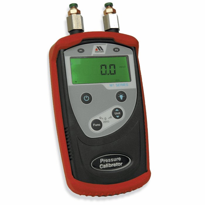 Meriam MR1010250150 Digital Manometer 0 to 50 psi 0 25 FS Accuracy from Davis Instruments