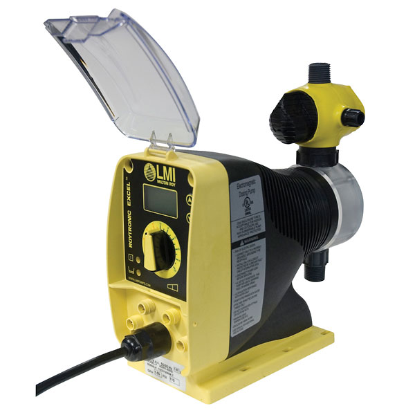 Pump Solenoid Metering Pump Remote Control 0 002 to 0 21 GPH 250 PSI