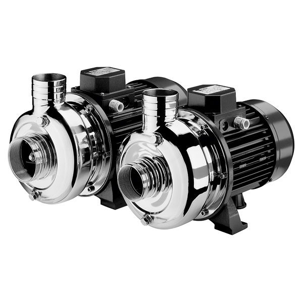 304 SS Open Impeller Centrifugal Pump 230 GPM 53 ft 230 460V from Davis