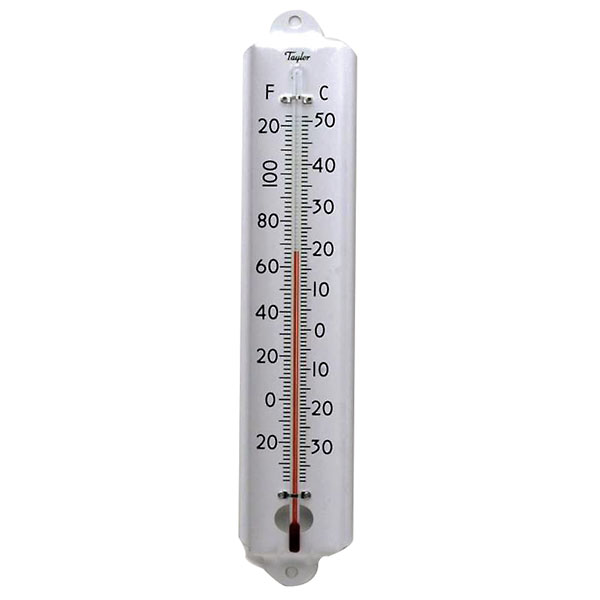 thermometer vertical metal analog taylor cold degree tube dry 120f 30f storage davis temperature range grainger roll 1105 precision zoom