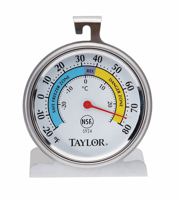 Taylor 5924 Extra Large Refrigerator Freezer Dial Thermometer from