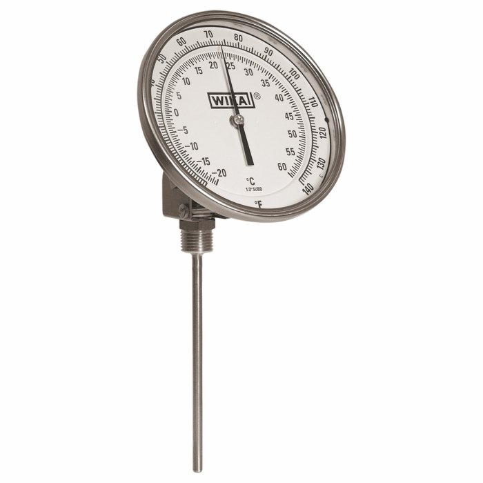 Wika TI 32 Any Angle 3 in Dial Bimetal Thermometer