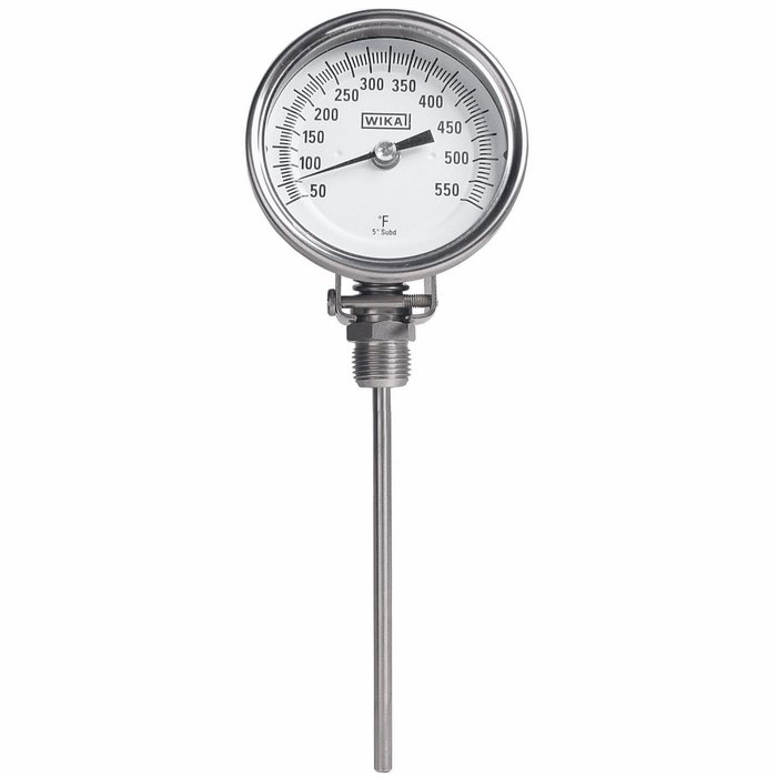Wika TI 32 Any Angle 3 in Dial Bimetal Thermometer