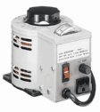 DO-01575-26 STACO 3PN1010BV: Steel cased variable-voltage controller with built-in voltmeter; 120 VAC in, 0 to 140 V out, 10 A