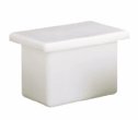 Representative photo only Rectangular Tank with Cover PP 11 Gal