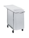 DO-06742-00 Rectangular Mobile Bin, HDPE, 35 gallon