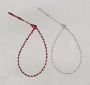 Representative photo only Barbed design 5 L cable tie white