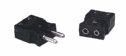 Representative photo only Type J Thermocouple Standard Connector connection jack color black 10 pack