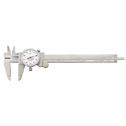 DO-09925-03 Dial Calipers Stainless Steel 0-6" with plastic case