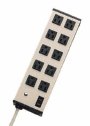Representative photo only Compact 10 outlet strip 15 ft cord