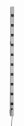 Representative photo only Bench mount 12 outlet strip 6 ft cord