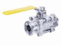 Representative photo only Sanitary Ball Valve 1 1 2 TRI CLAMP