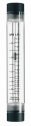 Representative photo only General Purpose Acrylic In Line Flowmeter for Liquids 0 2 to 2 GPM 1 2 NPT F Adapter