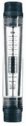 DO-32477-80 Large-Body Acrylic In-Line Flowmeter; English Scale, 8 to 40 GPM