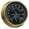 DO-37804-60 Humidity and Temperature Dial Indicator with Black Face and Brass Case