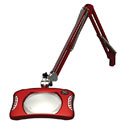 DO-41807-07 LED Illuminated Magnifier, Red, 7.5