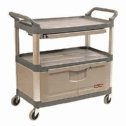 DO-47205-30 Rubbermaid<small><sup>&reg;</sup></small> X-tra<small><sup></sup></small> Instrument Cart, 40-5/8"L x 20"W x 37-13/16"H