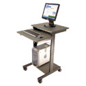DO-47600-22 MOBILE ADJUSTABLE HEIGHT COMPUTER WORKSTATION; 36