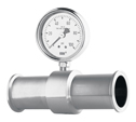 Wika Inline Seal Diaphragm Seals with Gauges or Transmitters