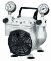 DO-79204-00 Standard Duty Dry Vacuum Piston Pumps, 22 L/min, 115 VAC