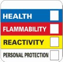 DO-86396-00 Hazardous Material Identification Label, 2" X 2"